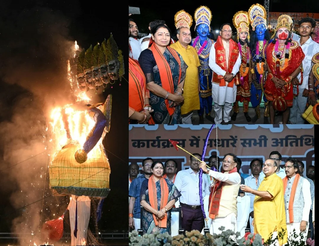 सत्य और धर्म की विजय का शाश्वत संदेश देता है विजयादशमी का पर्व : मुख्यमंत्री विष्णु देव साय ..