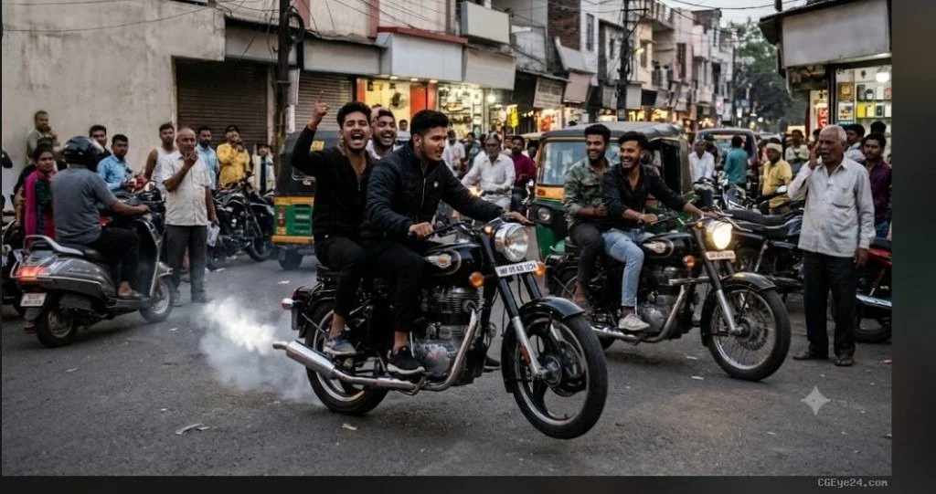 सड़कों पर मौत बनकर दौड़ रही मॉडिफाइड साइलेंसर वाली बाइकें, किशोरों की स्टंटबाजी से राहगीर खौफ में