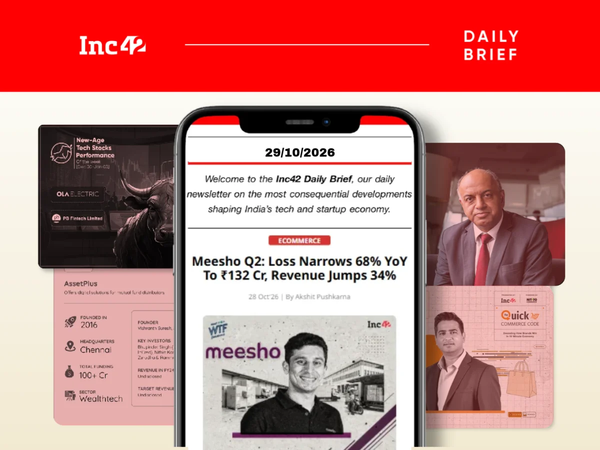 Meesho’s Q2 Report Card, Info Edge CEO Quits & More
