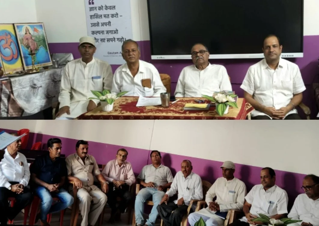 सरस्वती शिशु मंदिर पाली में शक्ति दाई शिक्षण समिति की कार्यकारिणी का पुनर्गठन ..